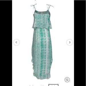 Parker Green Midi Dress